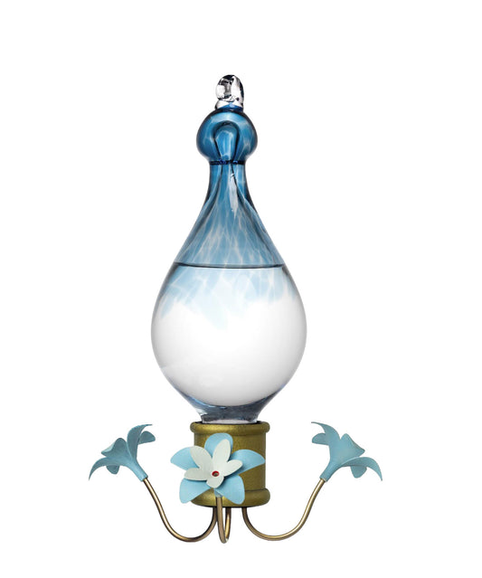 Blue Crystal Gota Hummingbird Feeder
