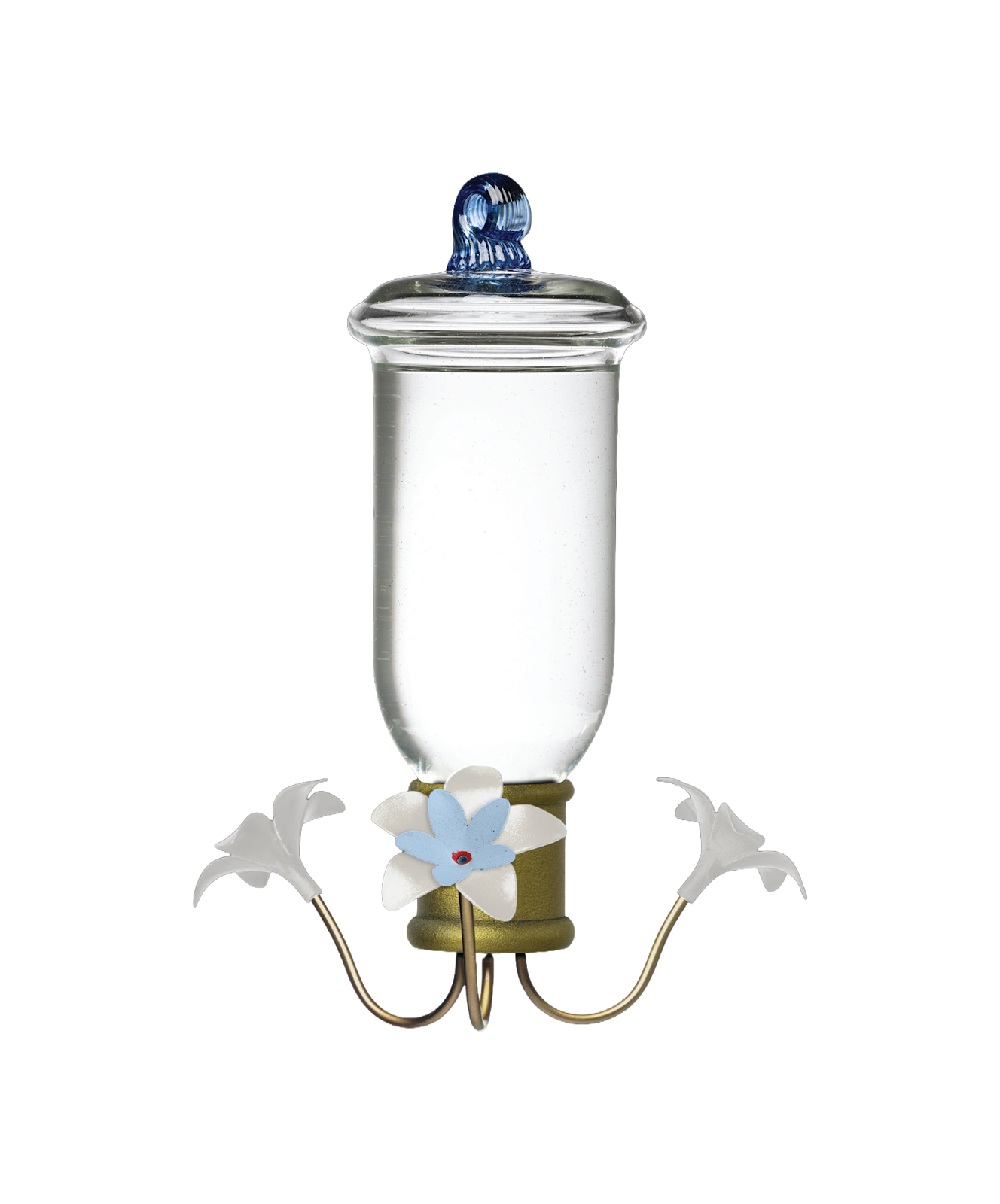 Blue Botella Brilliance Hummingbird Feeder