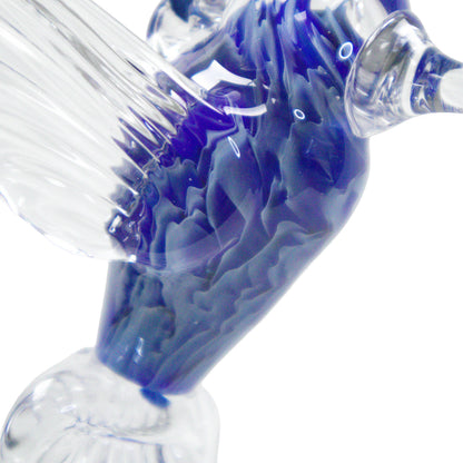 Blown-Glass Hanging Hummingbird